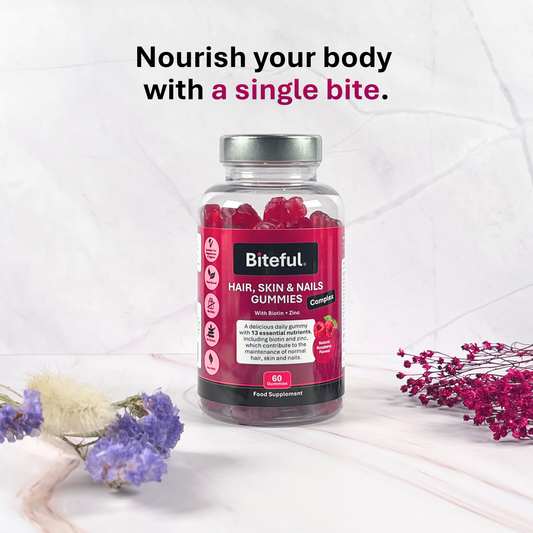 Hair, Skin & Nails Complex Gummies - 60 Vegan Gummies