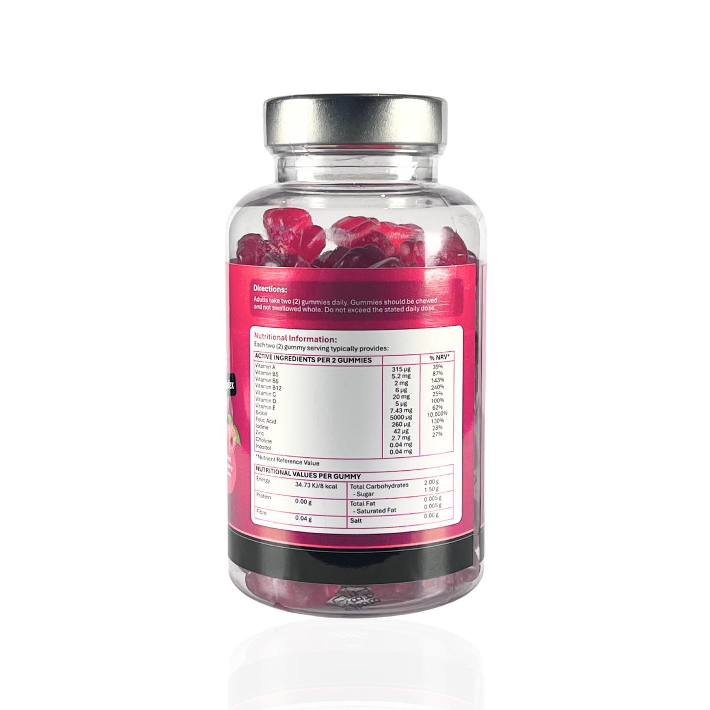 Hair, Skin & Nails Complex Gummies - 60 Vegan Gummies