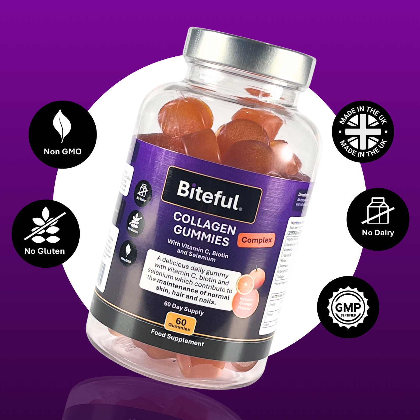 Collagen Complex Gummies - 60 Gummies