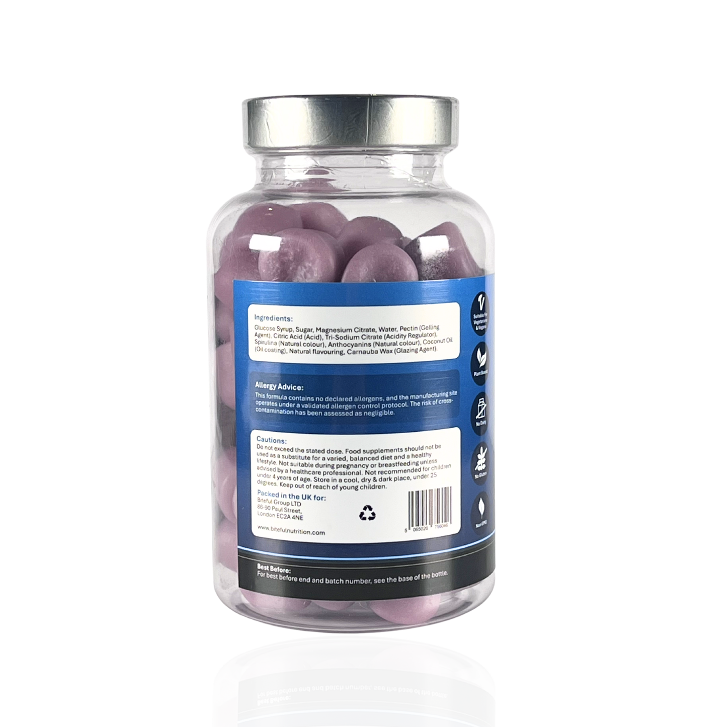 Magnesium Gummies - 60 Vegan Gummies