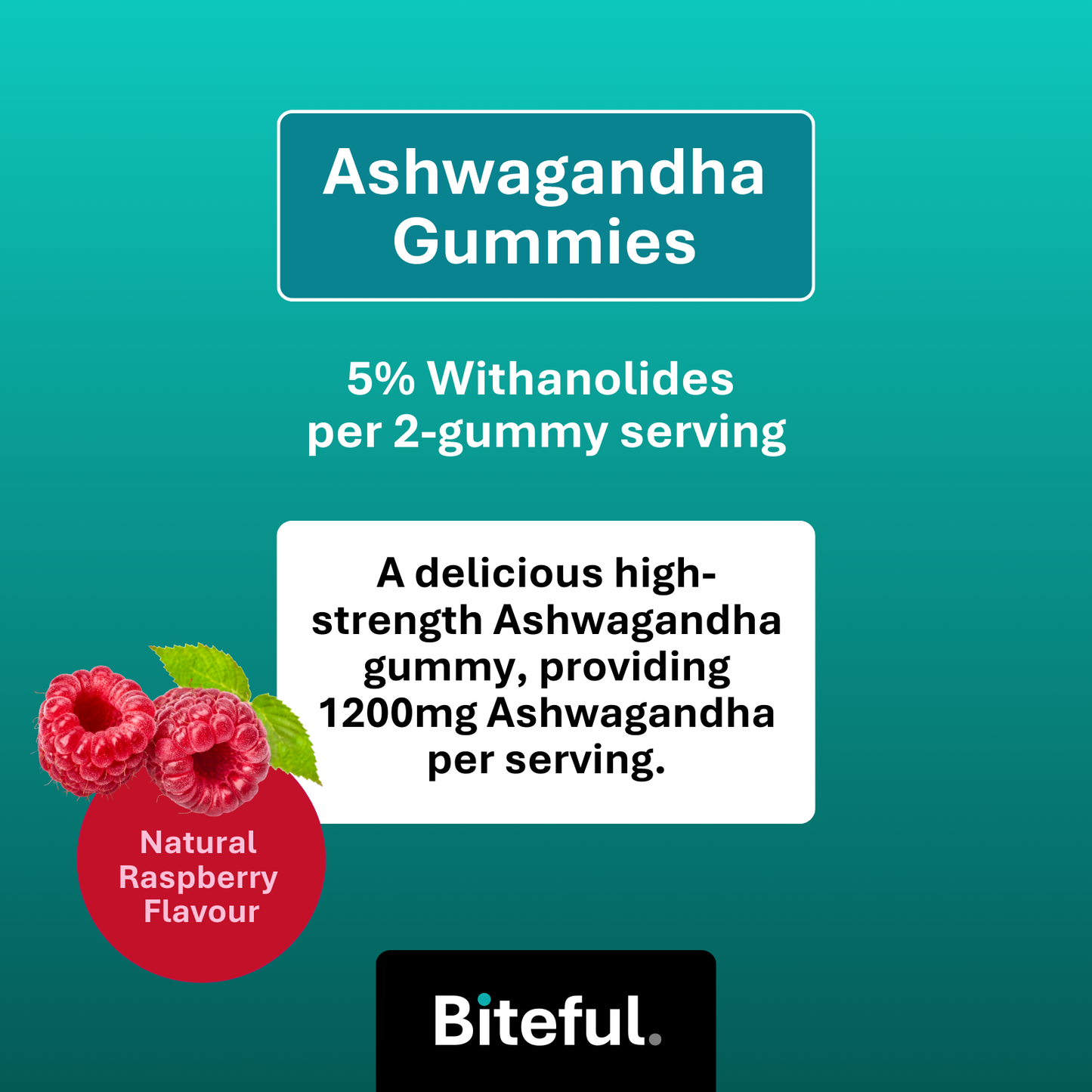 Ashwagandha Gummies - 60 Vegan Gummies