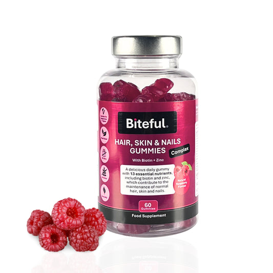 Hair, Skin & Nails Complex Gummies - 60 Vegan Gummies