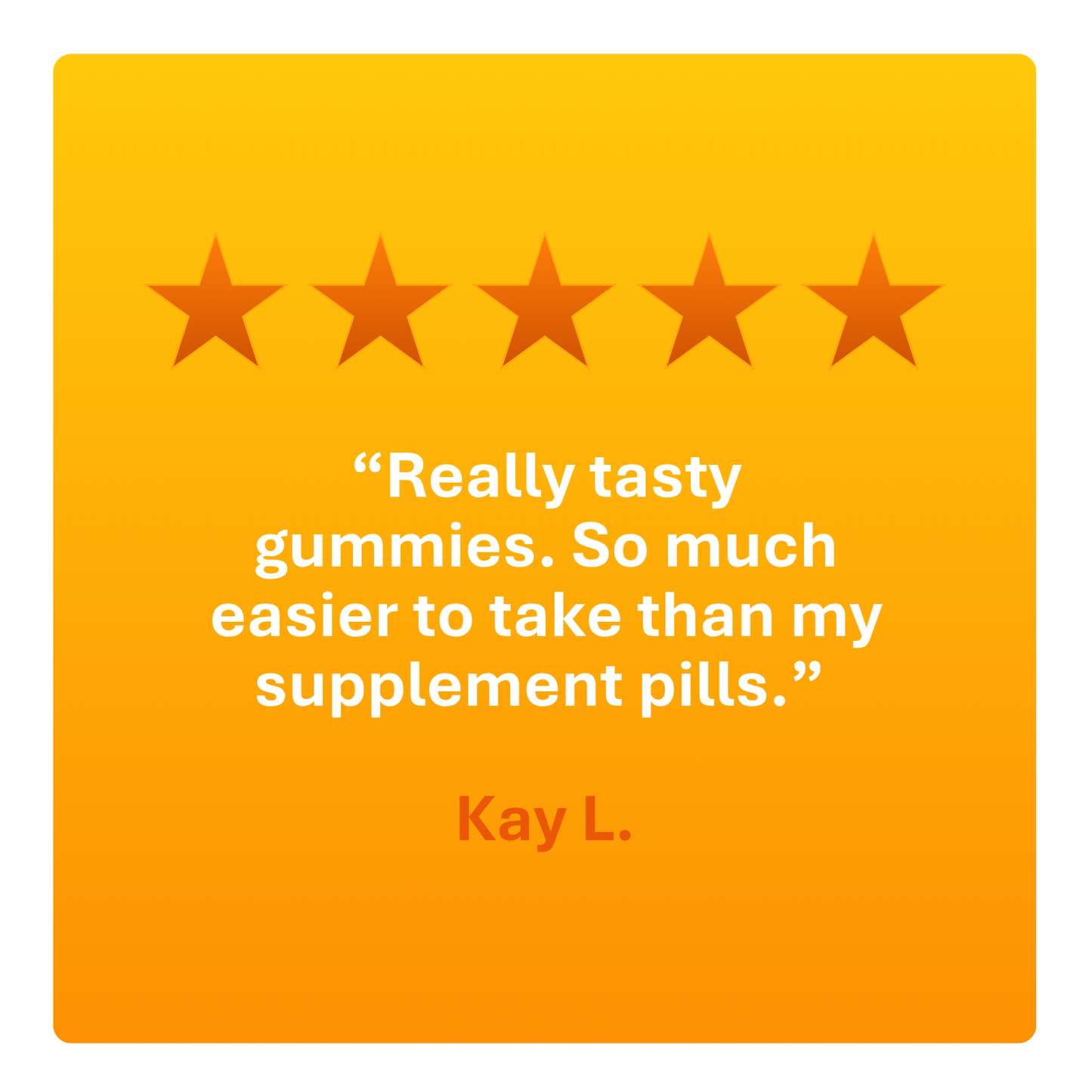 Vitamin D3 Gummies - 60 Vegan Gummies