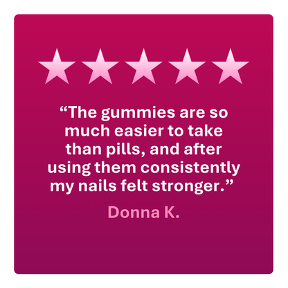 Hair, Skin & Nails Complex Gummies - 60 Vegan Gummies